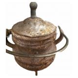 Footed Cast Iron Pot