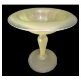 Steuben??? Art Glass Pedestal Bowl