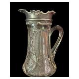 Beautiful Silver Rimmed Pitcher
