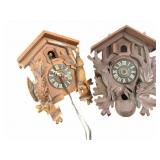 (2) Cuckoo Clocks For Parts