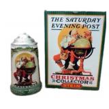 Saturday Evening Post Christmas Stein