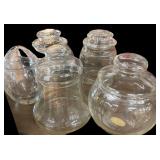 (5) Clear Storage Containers