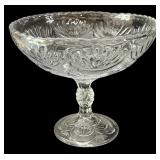 Scalloped  Pedestal Fruit Bowl