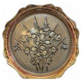 Jeannette Glass Marigold Carnival IRIS Design