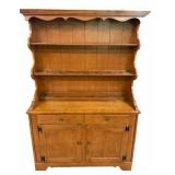 Ethan Allen Maple Hutch
