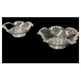 imperial Glass Pair Candlewick Candle Holders