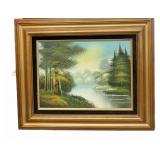 Signed Oil on Canvas