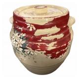 Red Wing Pottery Stoneware Cookie Jar