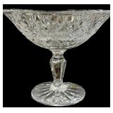 Waterford 10 ï¿½ Crystal Compote  wï¿½ Box