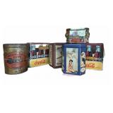 Vintage Tin Csns-Coca-Cola, Lard Can. & More