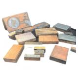 (18) PCS Vintage Copper- Faced Letterpress
