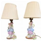 Porcelain Figure Lamps