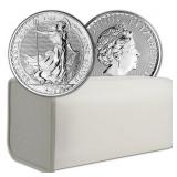 One Ounce .999 Fine Silver Brittania