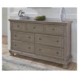Ashley B733 Lettner Large Dresser Base
