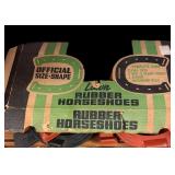 Estate Lawn Rubber Horseshoes Complete Game