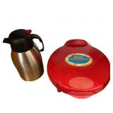 (2) PCS Coffee Pot And  Santa Fe Quesadilla Maker