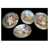 (4) MJ Hummel Plates