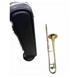Vintage Brass Trombone wï¿½ Case
