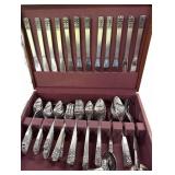 108 pc Service for 12 Carlyle Silverware Set &