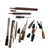 Estate Tools Such As Files And Screwdrivers