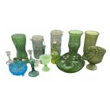 (16) PCS Vintage Collection Of Glass