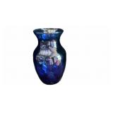 Vintage Indiana Glass Cobalt Blue Vase