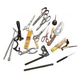 Estate Tools- Such As Metal Scissors,Master