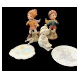 5 pc Vintage Figurines & Ornaments