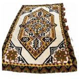 Latch Hook or Hand Knotted Rug
