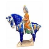 14 ï¿½ x 17 ï¿½ Ceramic Horse