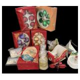 Christmas Bulbs, Sleigh, 4 Candles & More