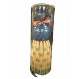 Mid Century Whisk Broom Black Americano