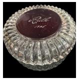 Ruby Powder Box-Ruby 1945 engraved