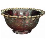 Imperial Glass carnival Bowl