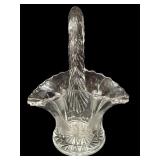 Etched Glass Basket