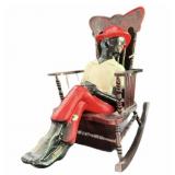 Black Americano in Rocking Chair
