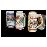 Budweiser Steins