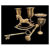 6 pc Brass