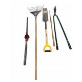 Pipe Threader, Rake, Spade, V Tool & Clippers