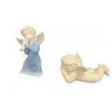 (2) PCS Two Glass Angels