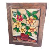 Estate Stain Glass Picture