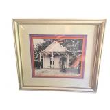 Estate Vintage Mount Vernon School 1800s Picture