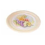 Vintage German Grapes Cabinet Plate