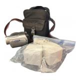 (3) PCS Estate Sony Handycam With Case And Two