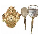 (3) PCS Vanity Set And Clock