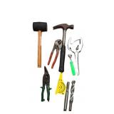 Estate Tools-Such As Hammers, Large Drill Bits,