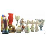 Vases, Lamp Base, Angels, Egg & More