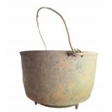 Footed Cast Iron Kettle