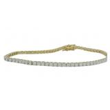 Brilliant 3.00 ct VS Diamond Tennis Bracelet