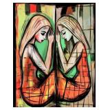 Reflections Of Solitude On Canvas By Van Gogh LTD